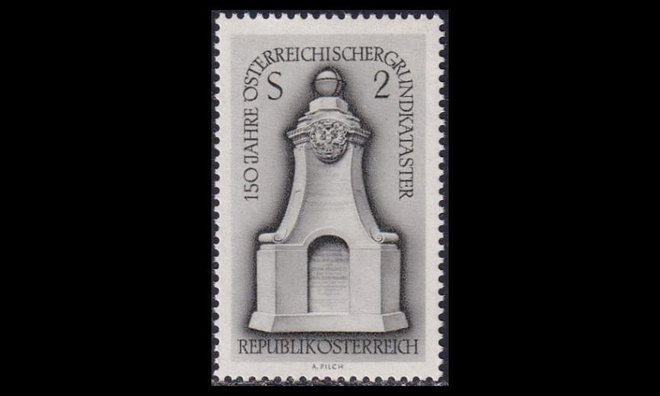 Itävalta 1250 ** Maarekisteri 150v (1967)