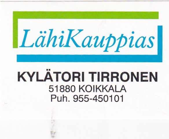 Koikkala, Kylätori Tirronen     b590
