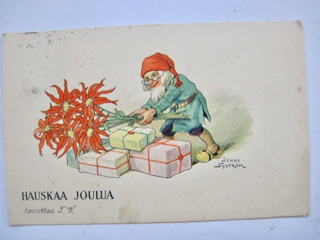 VANHA Postikortti Jenny Nyström 1920-l
