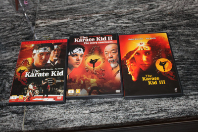 Karate Kid dvd:t