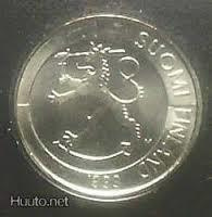 1 mk 1993 "ei virallinen" UNC