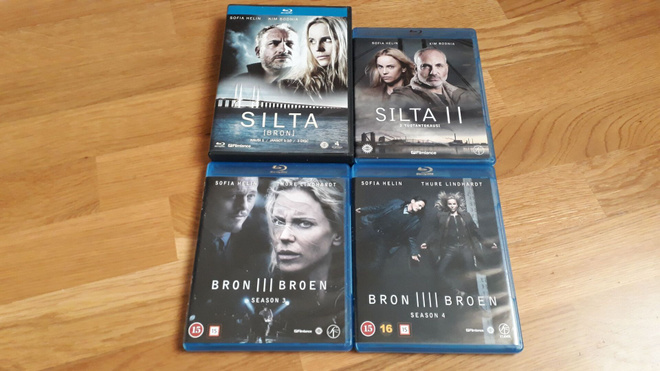 Silta - Bron/Broen Kaudet 1-4 Blu-ray Koko sarja