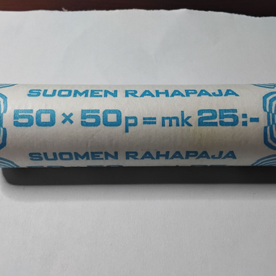 Suomi 50 penniä 1987 N alpro unc rulla
