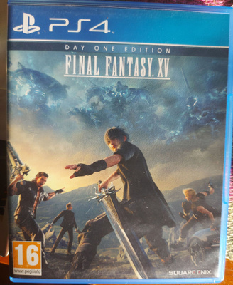 PS4 Final fantasy XV. Day one edition cib
