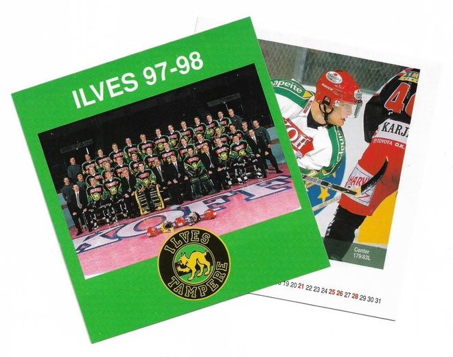 1997-98 Adbox Hockey Box Ilves 2e/kpl