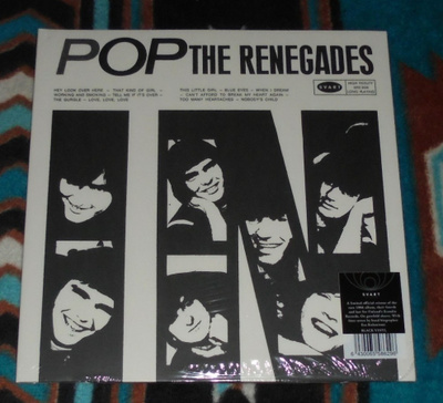 RENEGADES ~ Pop ~ LP kelmussa *UUSI* Svart RE