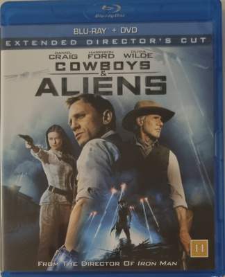 COWBOYS & ALIENS BLU-RAY + DVD