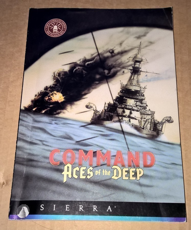 PC PELI COMMAND ACES OF THE DEEP SIERRA PELIN PELIKIRJA