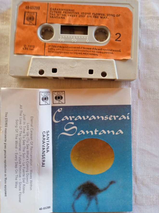 C- KASETTI: SANTANA : CARAVANSERAI