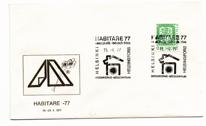 Helsinki: Habitare (erikoisleima 15.4.1977)