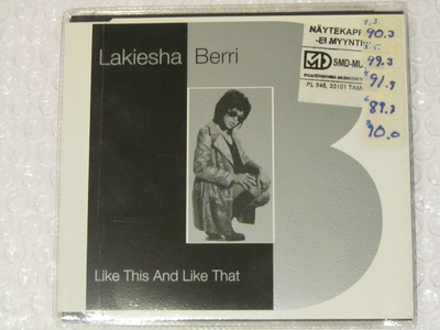 Lakiesha Berri • Like This And Like That CD Maxi-Single
