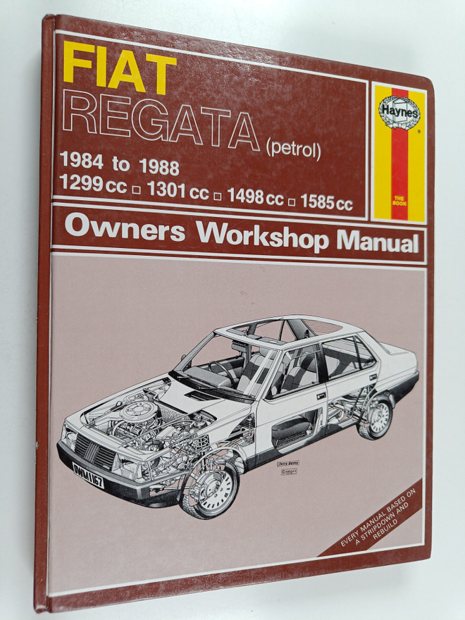 P. G. Strasman : Fiat Regata (petrol) owners workshop man...