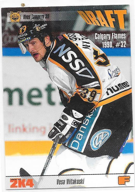 2003-04 CardSet #55 Vesa Viitakoski Ilves
