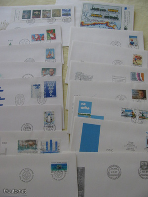 Vuoden 1987 FDC kuoret