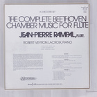 The Complete Beethoven Chamber music For flute- Rampal - pikkukuva 2