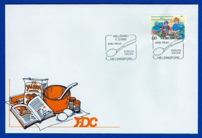 FDC – Kotitalouskoulutus 100 v. 1.3.1991, Lape no 1127
