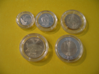 10 penniä - 10 markkaa PROOF - 2001