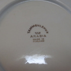 Arabia, Tammenlehvä leivoslautanen huom. malli - pikkukuva 3