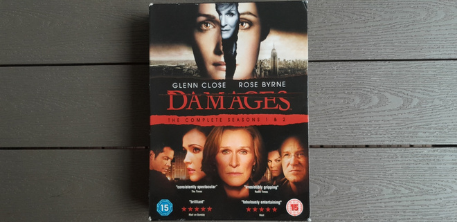 DVD: Damages, Kaudet 1 & 2 - 6xDVD (2007/2009)