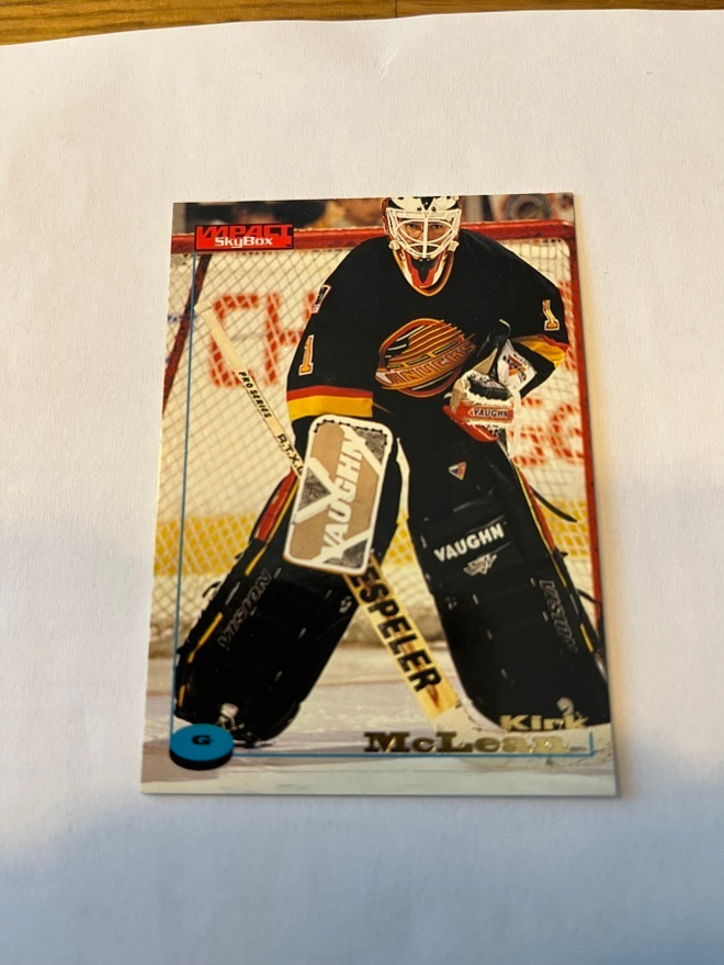 1996-97 Skybox Kirk McLean #134