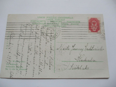 1907 Hki kortti Espooseen