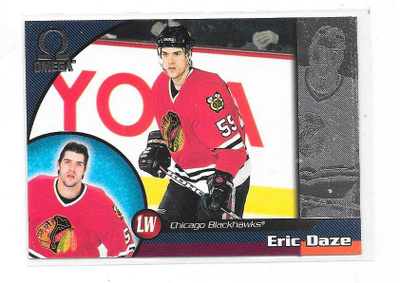 1998-99 Pacific Omega #50 Eric Daze , Chicago Blackhawks