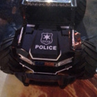 Myöhään police vehicle S.W.A.T. maasturi (musta) - pikkukuva 2