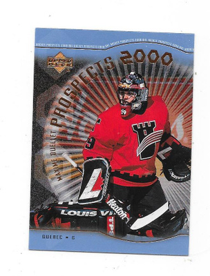 1999-00 UD Prosp #311 Maxime Oullet , Quebec Remarts MV RC