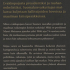 Katri Merikallio: Matkalla - Martti Ahtisaaren tarina - pikkukuva 3