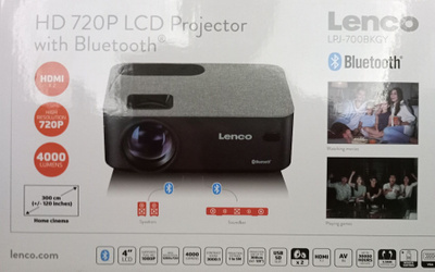 Lenco HD720P LCD videotykki