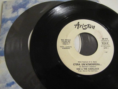 Kim & the cadillacs C'Era Un'Atmosfera... 7 45 italia 1979