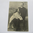 Schauman ja koira * n 1905 - pikkukuva 1