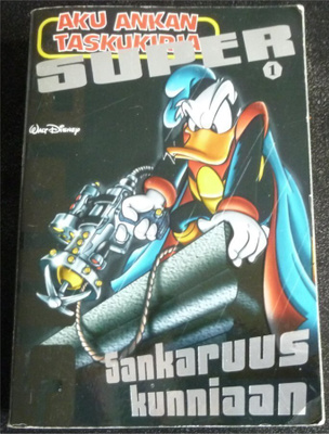 Aku Ankan taskukirja Super 1