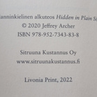 Jeffrey Archer - Näkymätön ansa (sid.) - pikkukuva 2