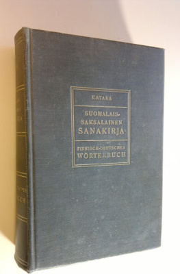 Pekka Katara : Suomalais-saksalainen sanakirja = finnisch...