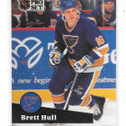 1991-92 ProSet French #215 Brett Hull St Louis Blues - pikkukuva 1