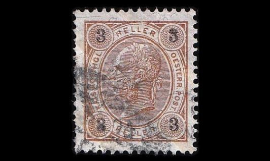 Itävalta 86A o Franz Joseph 3 H lakka (13:12½) (1901)