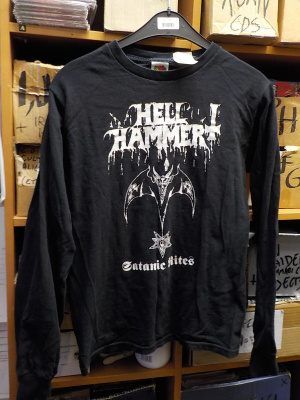 HELLHAMMER SATANIC RITES T-PAITA KOKO S
