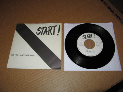 START! 7" No You/Another Time,PS v.1984 GREAT!
