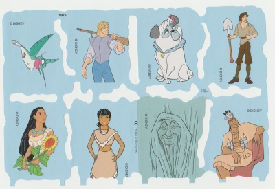 * MLP 1875, Disney Pocahontas-arkki, harvinaisempi *