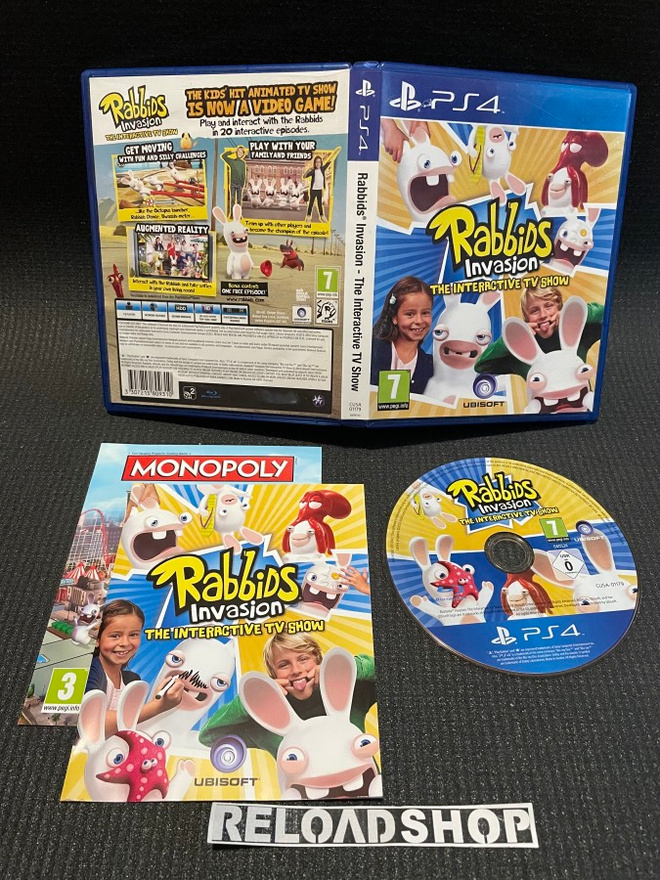 Rabbids Invasion The Interactive TV Show PS4
