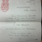 MYÖNTÖKIRJA IV luokan Vapaudenristi v 1919 - pikkukuva 2