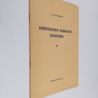 F. G. Hedberg : Kristuksen rakkaus syntisiin - pikkukuva 1