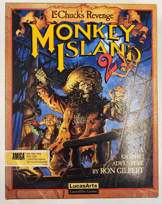 The Secret of Monkey Island 2 AMIGA BIG BOX