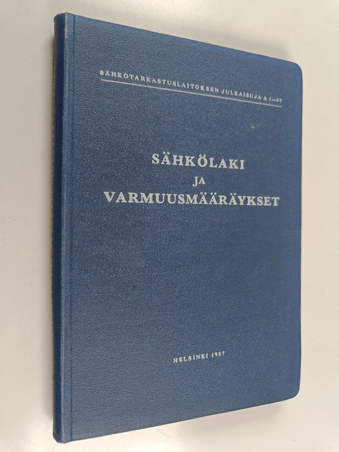 Sähkölaki ja varmuusmääräykset