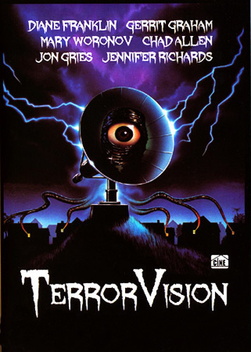 Terrorvision (C Band 1986) scifi splatter comedy - DVD -RARE
