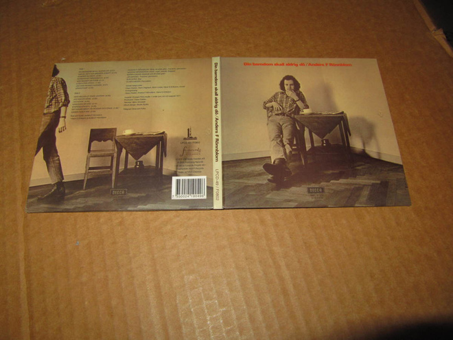 Anders F Rönnblom CD Din Barndom Skall Aldrig Dö v.2008