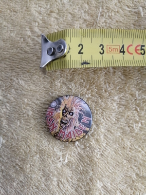 IRON MAIDEN pinssi