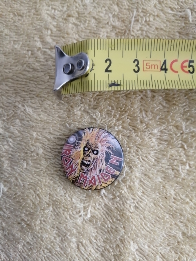 IRON MAIDEN pinssi