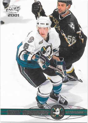 2000-01 Pacific #13 Vitali Vishnevski Anaheim Mighty Ducks